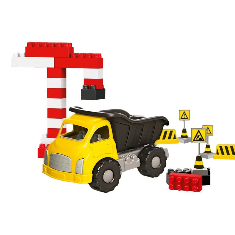 Afbeelding laden in galerijviewer, Dolu jumbo bouwtruck met accessoires 40-delig
