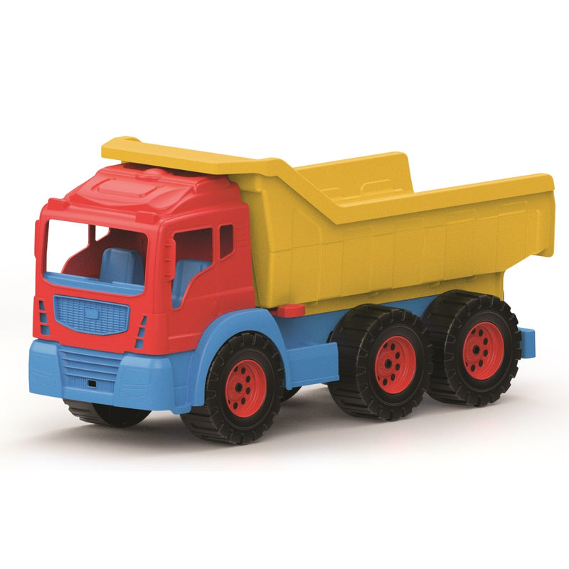 Afbeelding laden in galerijviewer, Dolu 7016 grote vrachtwagen rood geel
