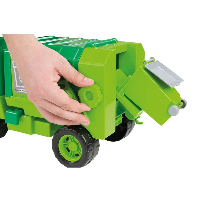 Afbeelding laden in galerijviewer, Dolu vuilniswagen 43 cm groen
