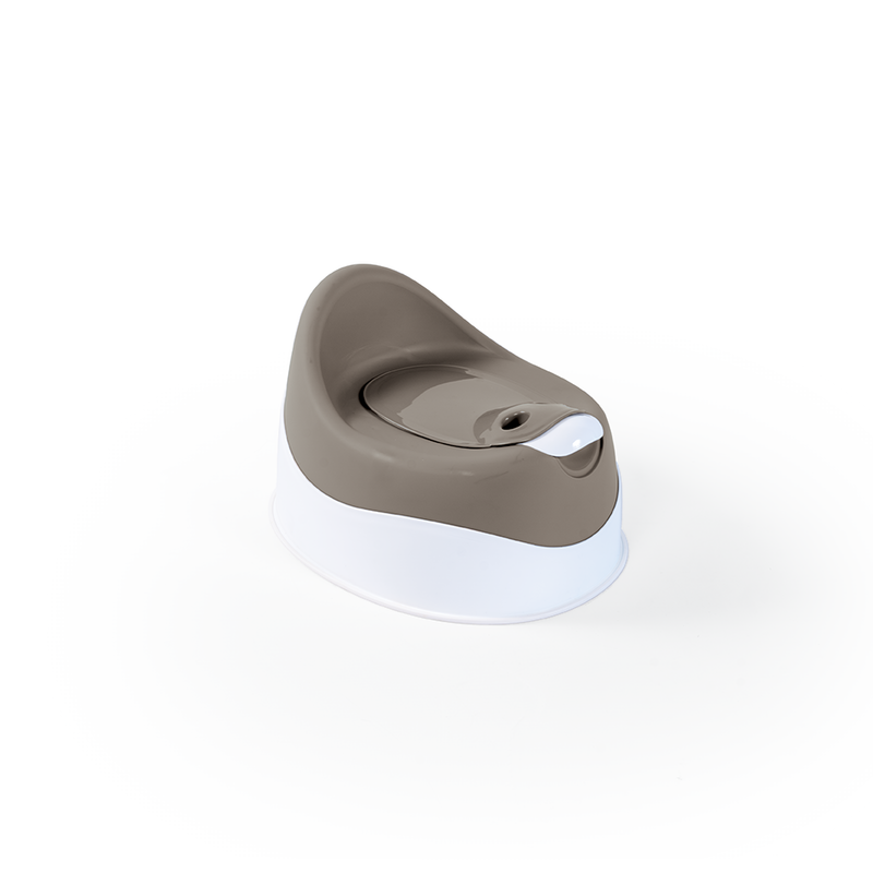 Afbeelding laden in galerijviewer, Dolu my first wc leerpotje stone gray
