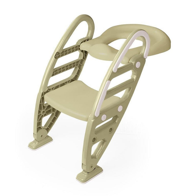 Afbeelding laden in galerijviewer, Dolu nuve antislip toiletladderadapter 61x39x58 cm pastelgroen
