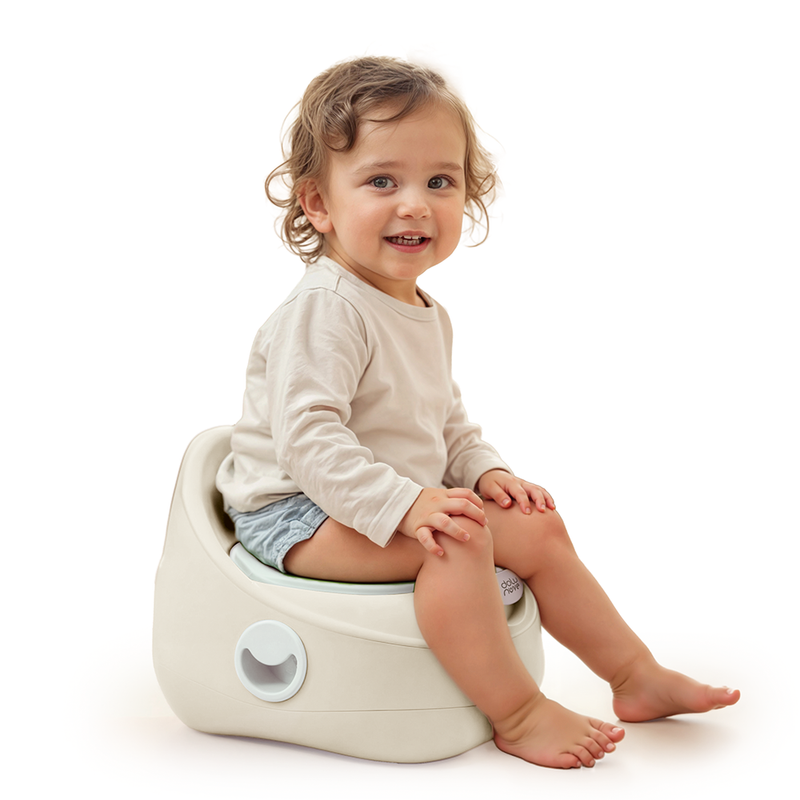 Afbeelding laden in galerijviewer, Dolu my size potty relax beige kindertoilet
