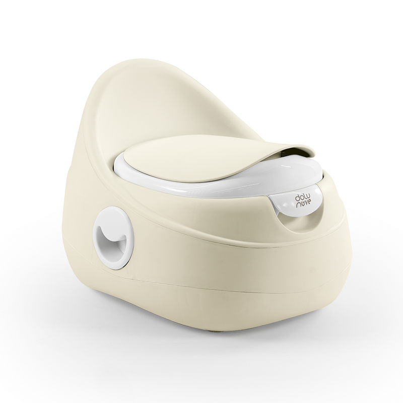 Afbeelding laden in galerijviewer, Dolu my size potty relax beige kindertoilet
