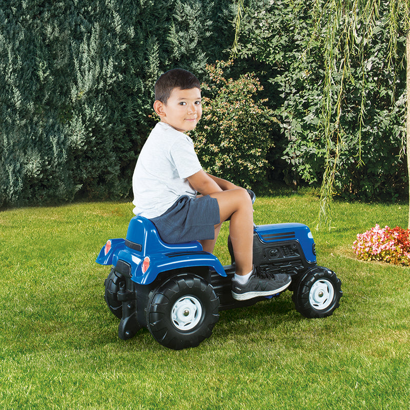 Afbeelding laden in galerijviewer, Dolu traptractor met claxon blauw zwart???????
