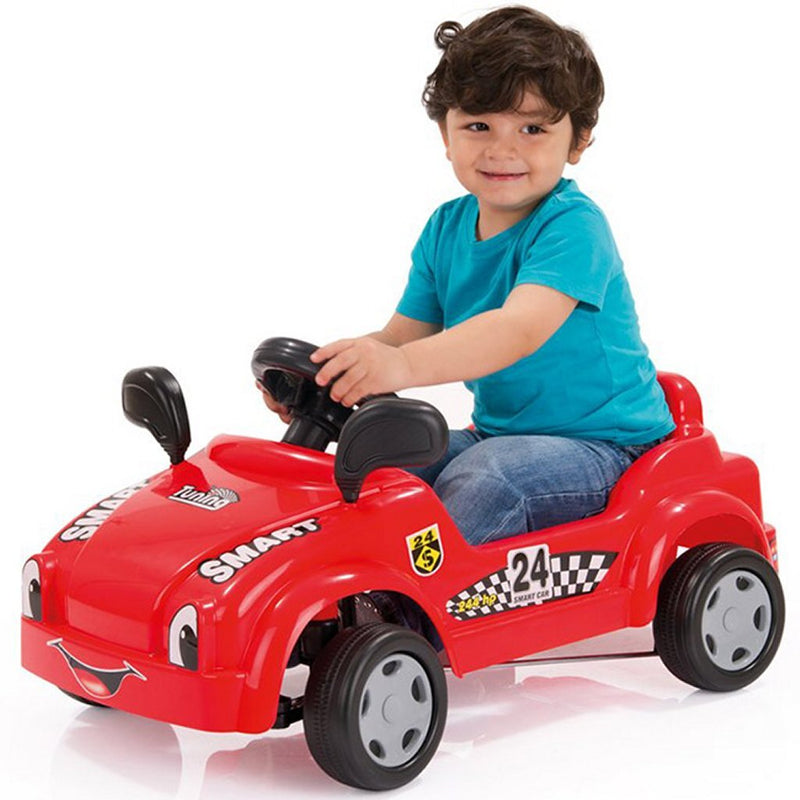Afbeelding laden in galerijviewer, Dolu smart car trapauto 42x79x49 cm rood
