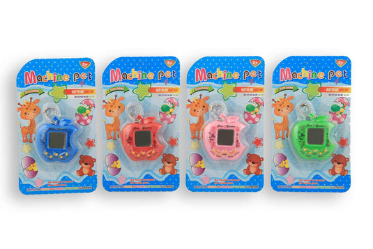 Funny pet tamagotchi op kaart 18x10,5x 2,5 cm