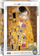 Eurographics - de kus [der kuss] - gustav klimt - 1000 stukjes 48×68cm (b×h) - fine art legpuzzel