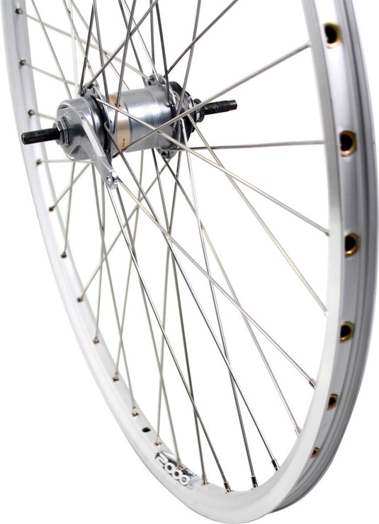 Roland Achterwiel 28 Nexus 3 RN ZAC2000 zilver RVS spk