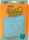 Scrub daddy damp duster stofdoek – blauw – 1 stuk