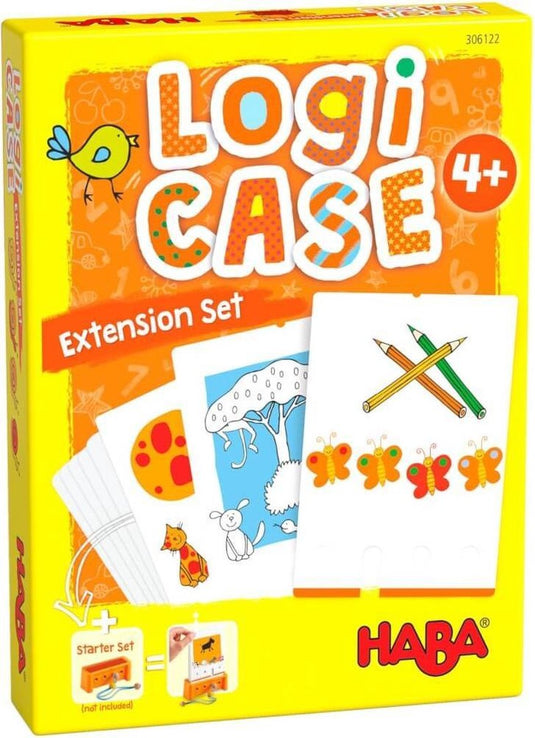 Haba | denkspel logicase uitbreidingset dieren 4+