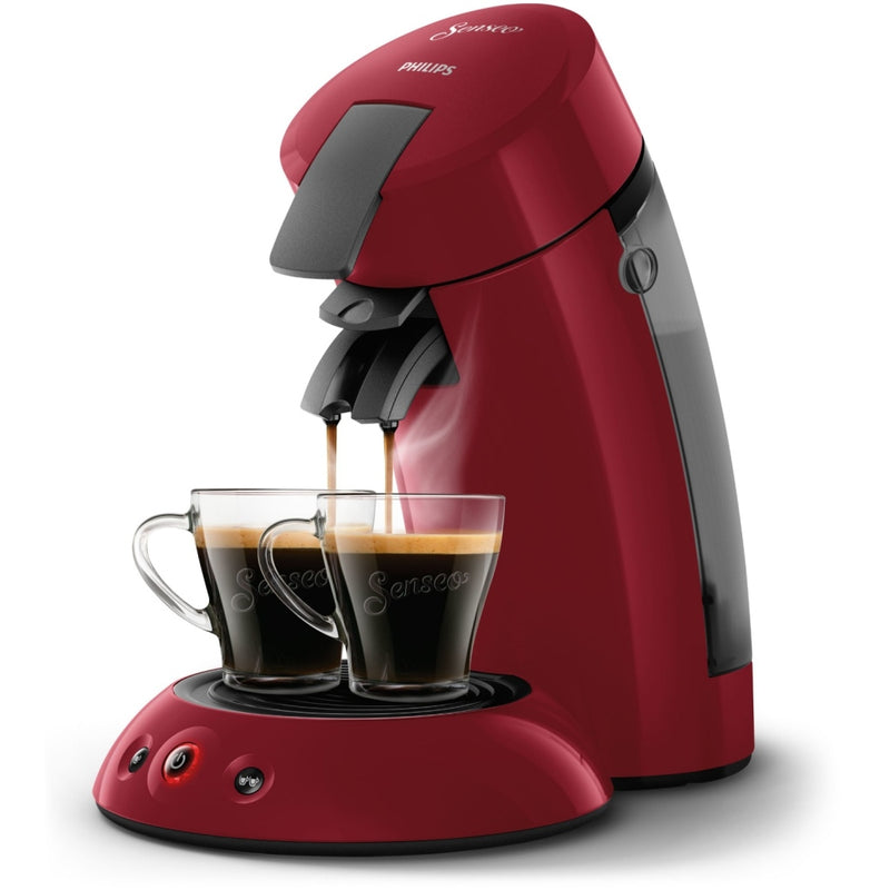 Afbeelding laden in galerijviewer, Philips hd6553 80 senseo original koffiepadapparaat rood
