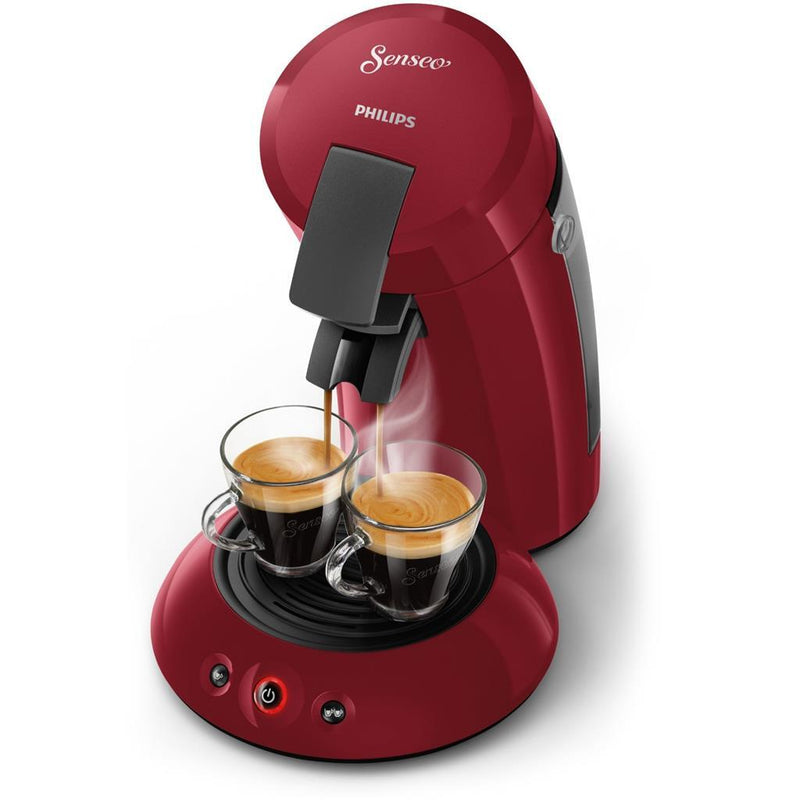 Afbeelding laden in galerijviewer, Philips hd6553 80 senseo original koffiepadapparaat rood
