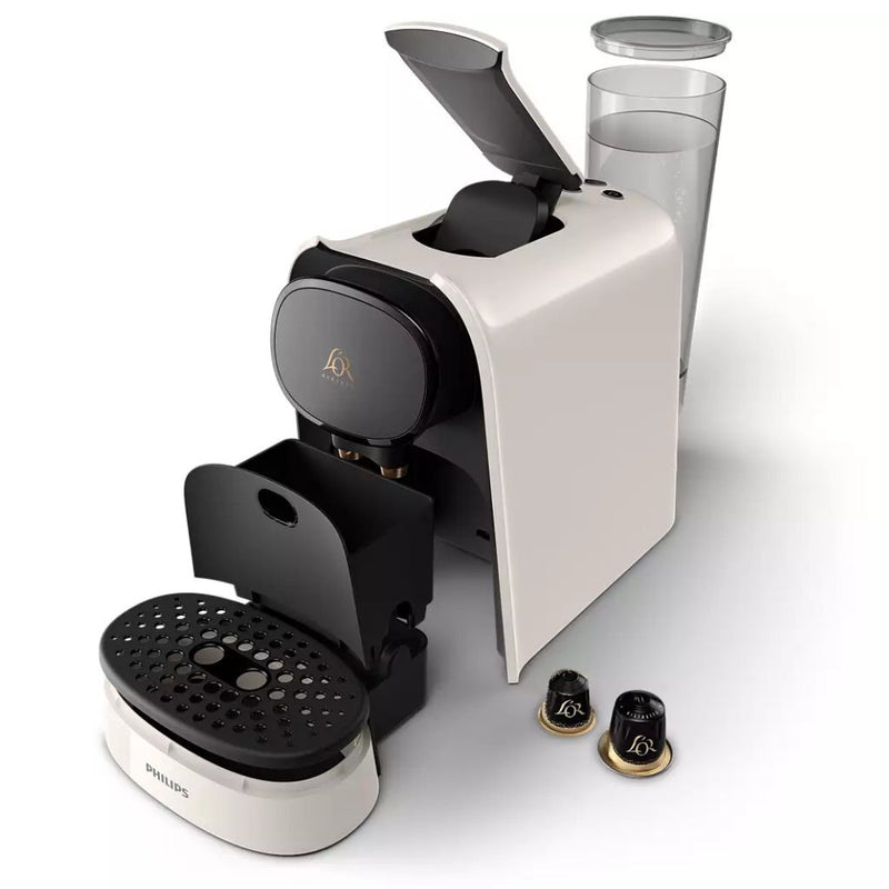 Afbeelding laden in galerijviewer, Philips lm8012 00 lor barista koffiecupmachine wit zwart
