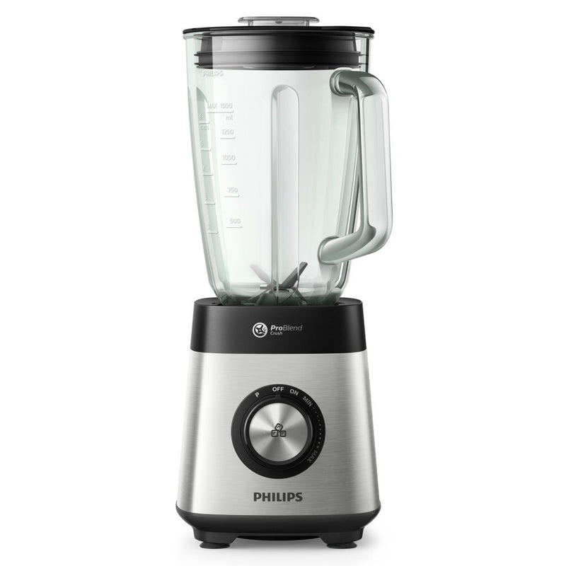 Afbeelding laden in galerijviewer, Philips HR3571 90 ProBlend 5000 Bleder 2L RVS Zwart
