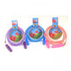 Basic kunststof springtouw met glittertjes 2,3 m