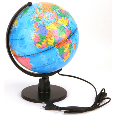 Science globe met led licht - nederlands - 25 cm