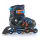 Alert inline skates maat 31-34 blauw oranje zwart