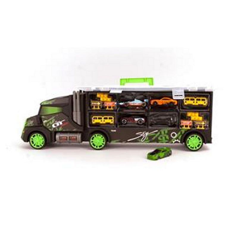 Afbeelding laden in galerijviewer, Rapid whee autotransporter carry case + 4 auto's

