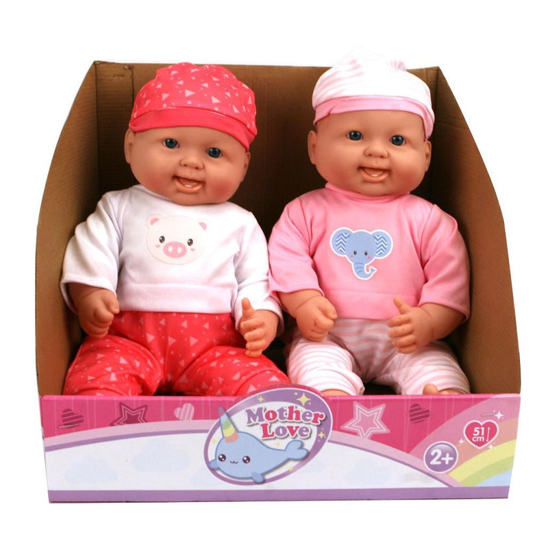 Afbeelding laden in galerijviewer, Basic mother love babypop 51 cm assorti
