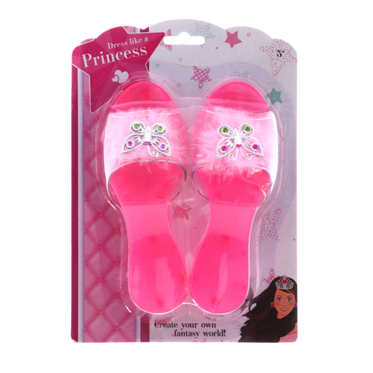 Dress like a princess princess muiltjes roze