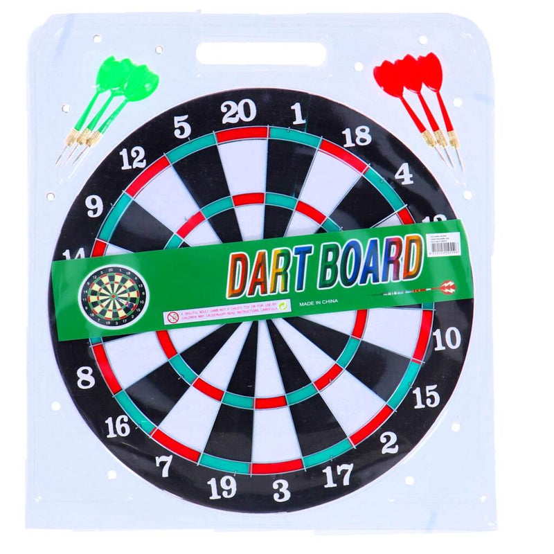 Afbeelding laden in galerijviewer, Overige merken dartboard tweezijdig + 6 pijlen 37 cm
