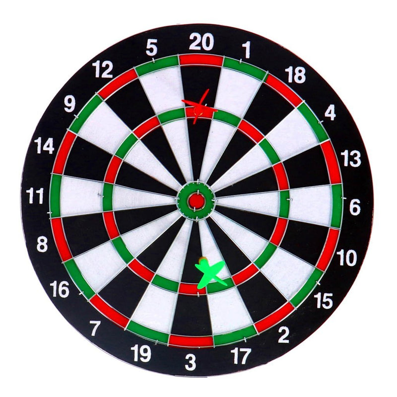 Afbeelding laden in galerijviewer, Overige merken dartboard tweezijdig + 6 pijlen 37 cm
