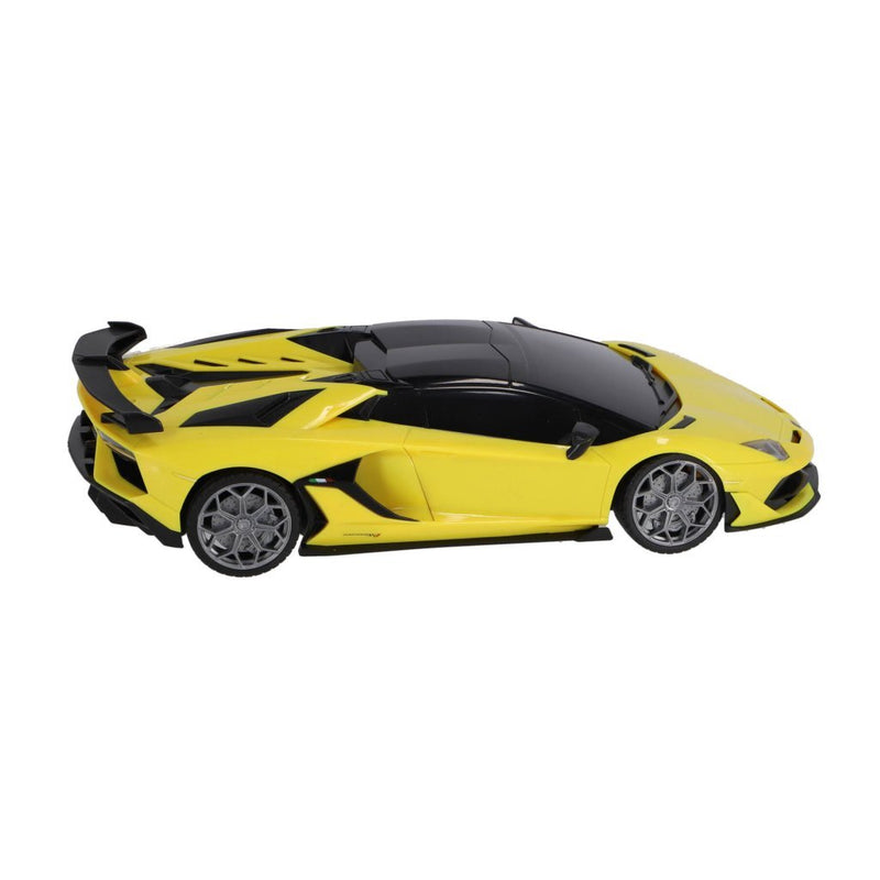 Afbeelding laden in galerijviewer, Kool speed radiografisch bestuurbare auto lamborghini 1:16 2,4g aventador svj roadster geel
