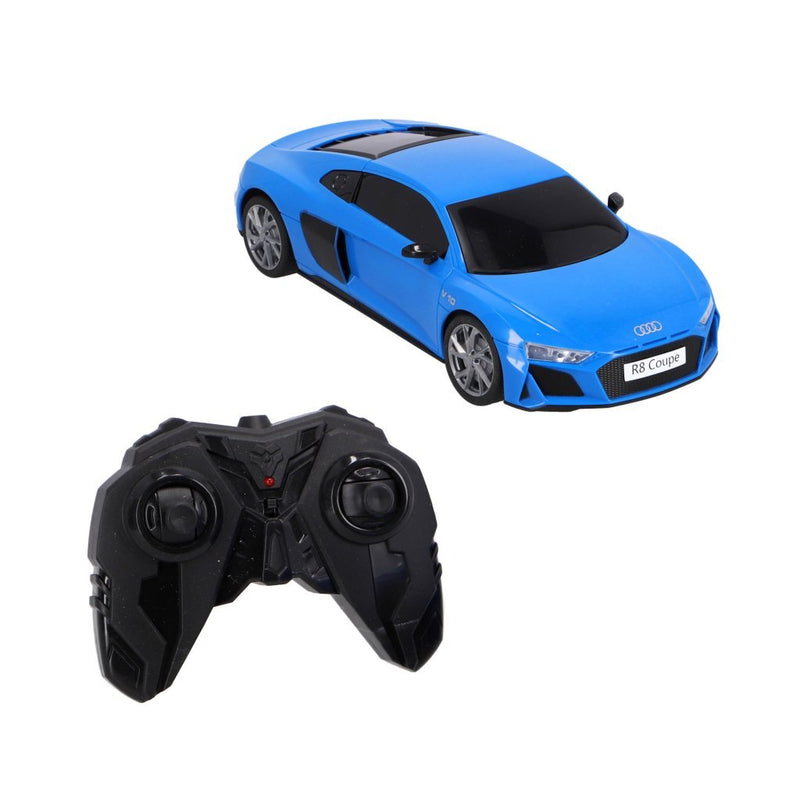 Afbeelding laden in galerijviewer, Kool speed rc audi audi r8 v10 coup eacute; 1:16 + licht blauw
