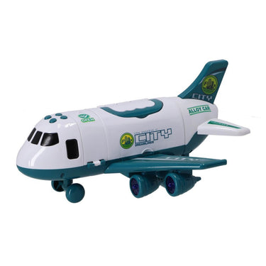 Overige merken vliegtuig city dreamliner 25x30 cm + licht en geluid