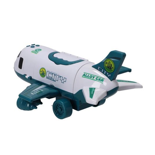 Overige merken vliegtuig city dreamliner 25x30 cm + licht en geluid