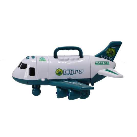 Overige merken vliegtuig city dreamliner 25x30 cm + licht en geluid