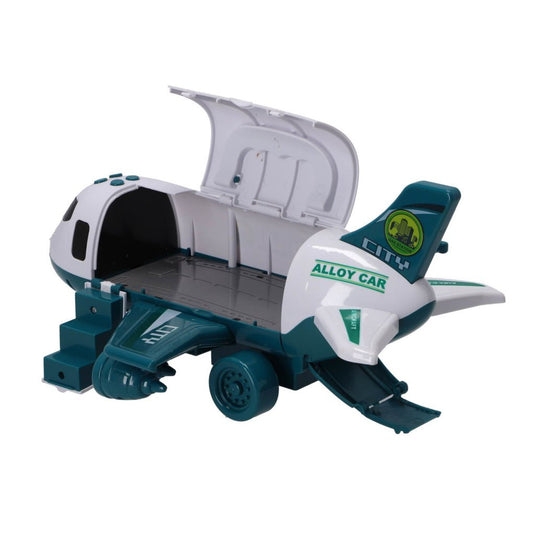 Overige merken vliegtuig city dreamliner 25x30 cm + licht en geluid
