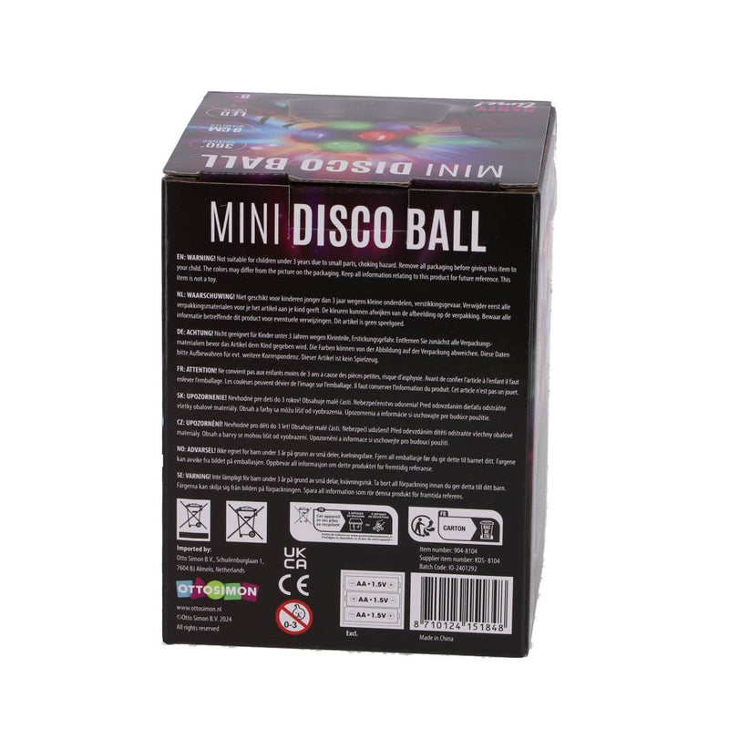 Afbeelding laden in galerijviewer, Overige merken led mini disco bal zwart
