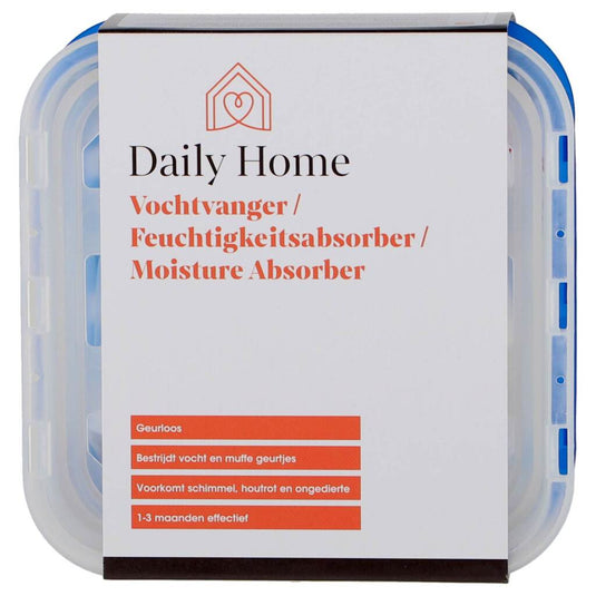 Daily home vochtvanger 450 g blauw wit