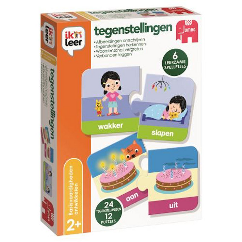 Afbeelding laden in galerijviewer, Jumbo ik leer tegenstellingen educatief spel
