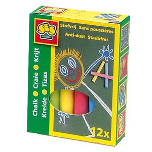 Ses krijt gekleurd 12 stuks