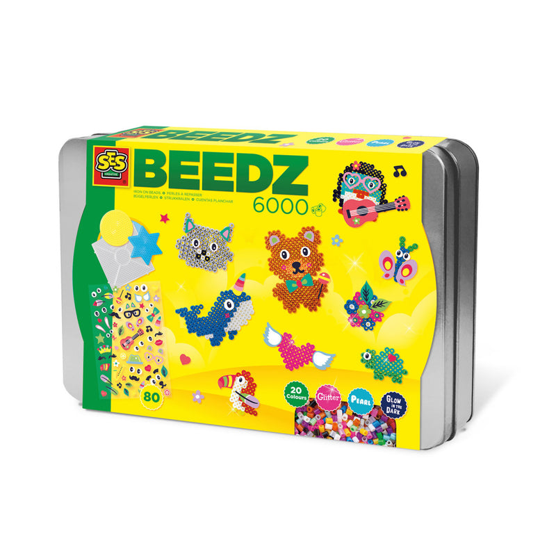 Afbeelding laden in galerijviewer, Ses creative beedz strijkkralen luxe sorteerbox 6000 stuks

