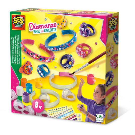 Ses diamanzo ringen en armbanden