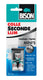 Bison secondelijm vloeibaar mini's 3 x 1g, sterke secondelijm, speciale min verpakking, vaatwasser bestendig, water resistent, voor iedere reparatie in en om het huis
