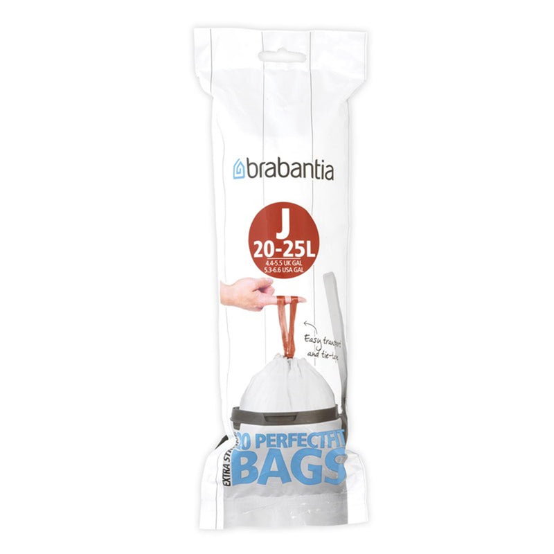 Afbeelding laden in galerijviewer, Brabantia perfectfit afvalzak code j 23l 20 stuks
