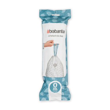 Brabantia perfectfit 30 liter vuilniszakken code o - 20 zakken