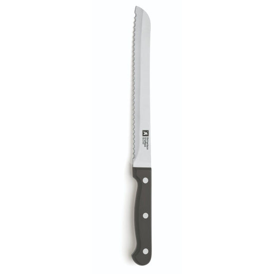 Richardson sheffield broodmes zwart roestvrij staal keukenmes 23 cm.