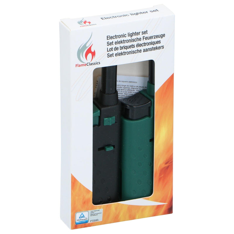 Afbeelding laden in galerijviewer, Flame classics aansteker bbq 14,3x3,5x1,6cm+tuv
