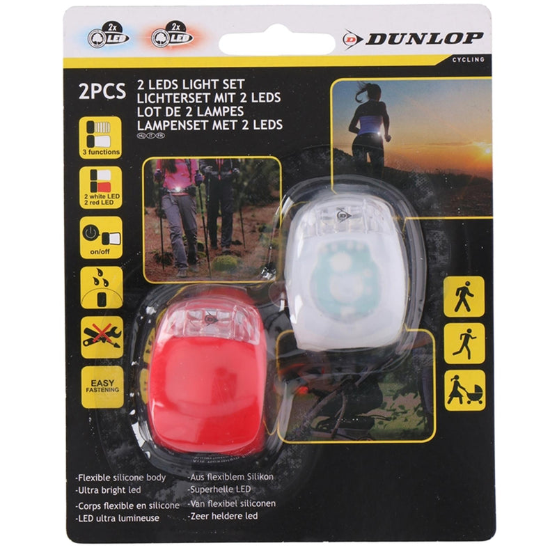 Afbeelding laden in galerijviewer, Dunlop fietslampenset led, 2st.
