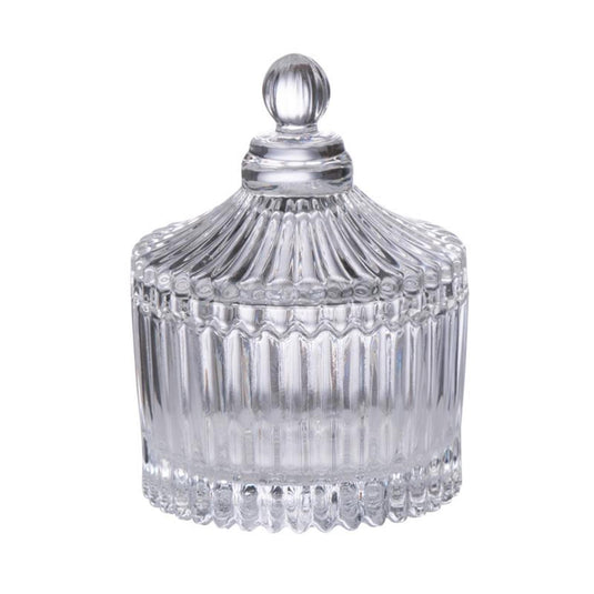 Alpina pot met deksel glas 90ml ø6,8x8,5cm
