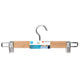 Alpina broek rok hanger hout clips 2pc