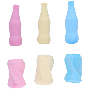 Pet hondenspeelgoed fles blikje 15,5x4,6cm