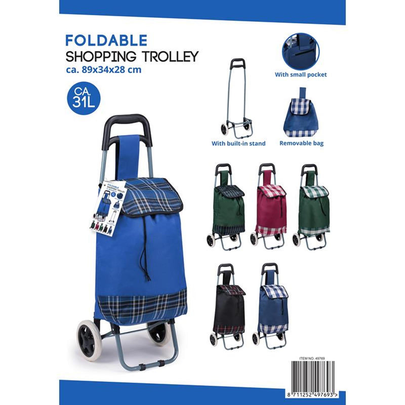 Afbeelding laden in galerijviewer, Lifetime boodschappentrolley 31l boodschappentrolley 31l

