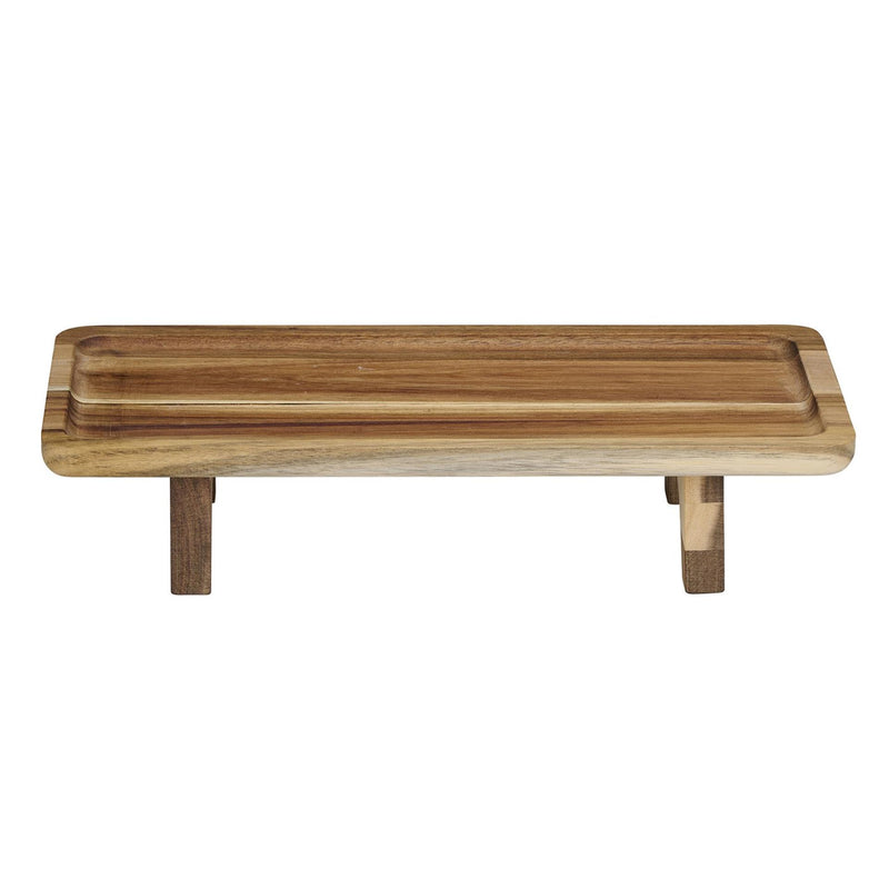 Afbeelding laden in galerijviewer, Alpina serveerplank accacia 30,7x15,5x6,5cm fsc
