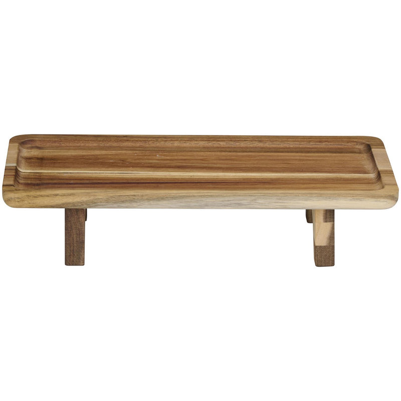 Afbeelding laden in galerijviewer, Alpina serveerplank accacia 30,7x15,5x6,5cm fsc
